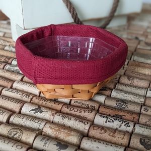 Longaberger 2001 Sage booking basket.